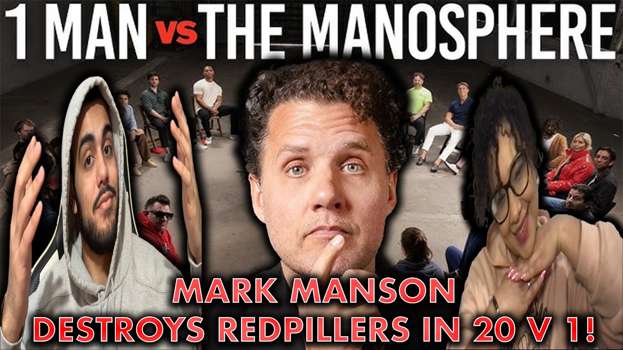 Mark Manson DESTROYS Redpillers In 20 V 1! Jubilee Video Reaction!