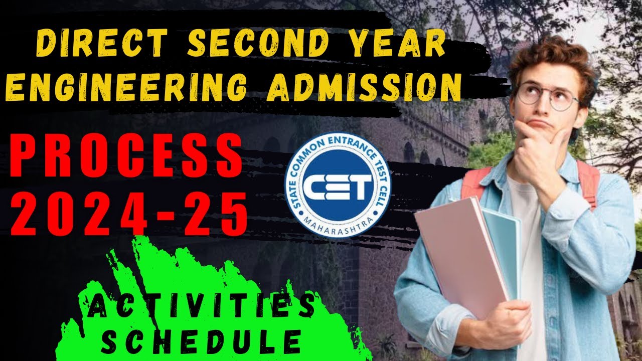 Direct Second Year Engineering Admission Process 2024-25 Activities Explained |DSE Admission process