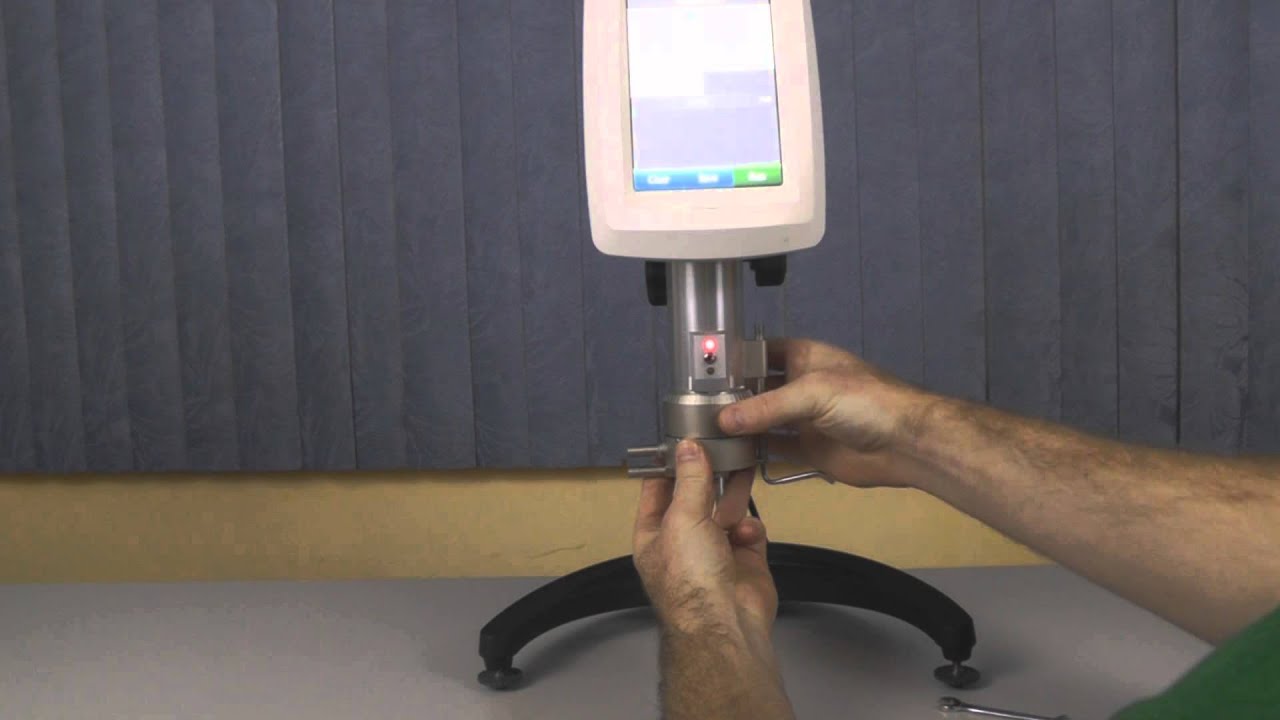 Brookfield Cone and Plate Viscometer/Rheometer Gap Setting