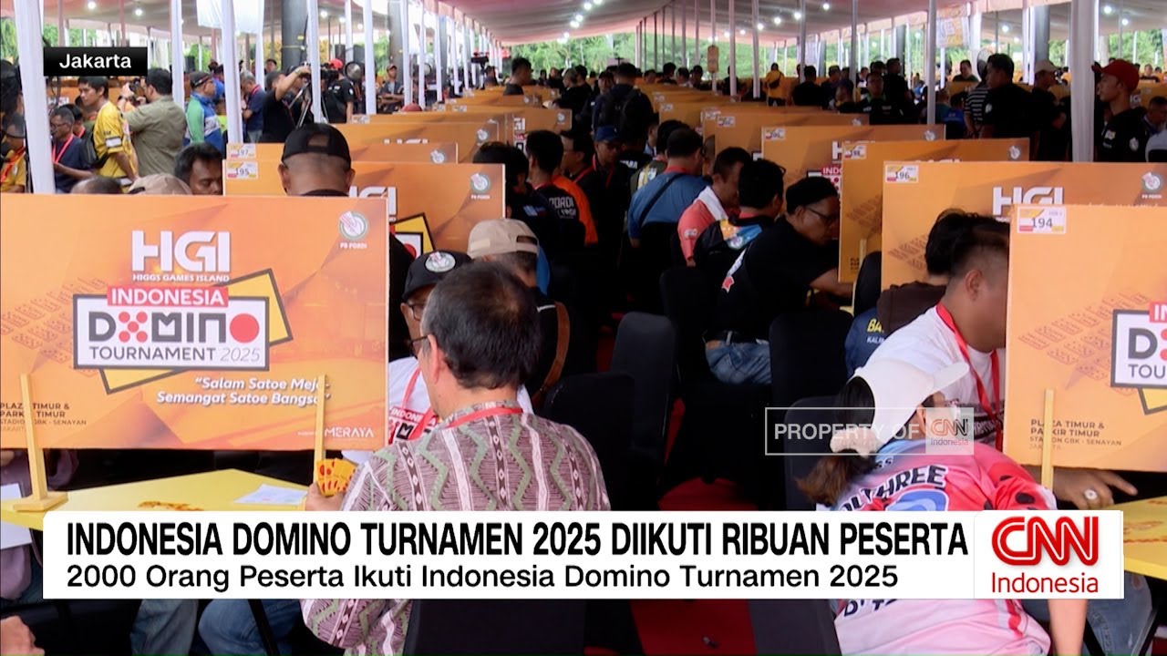 Ribuan Peserta Ikuti Indonesia Domino Turnamen 2025