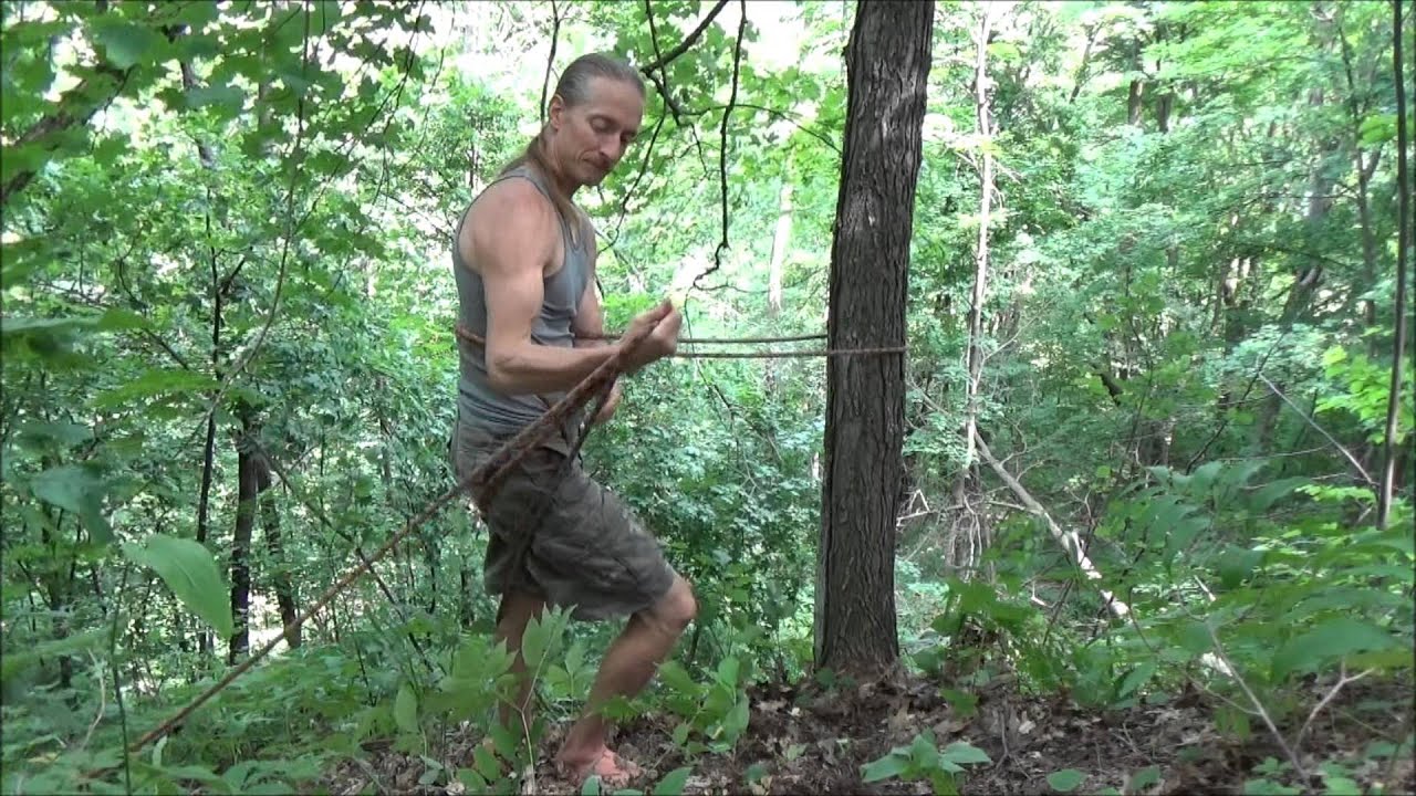 How to Rappel With Rope Only (South African Method)
