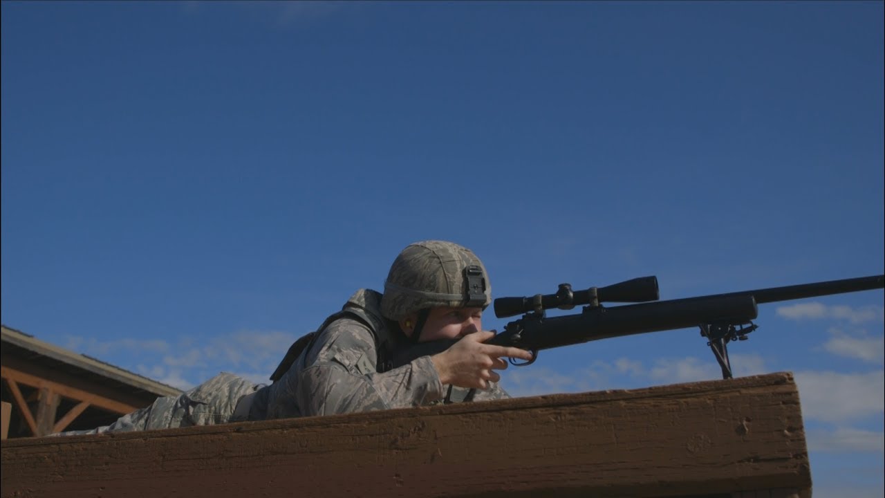 Security Forces Airmen Fire M24