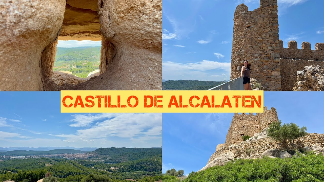 Прогулка к Средневековому замку Castillo de Alcalat&eacute;n (Провинция Кастельон, ВАЛЕНСИЯ)  #испания