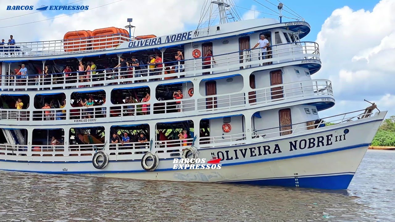 NAVIO OLIVEIRA NOBRE III DE SAÍDA PARA SANTANA (MACAPÁ)
