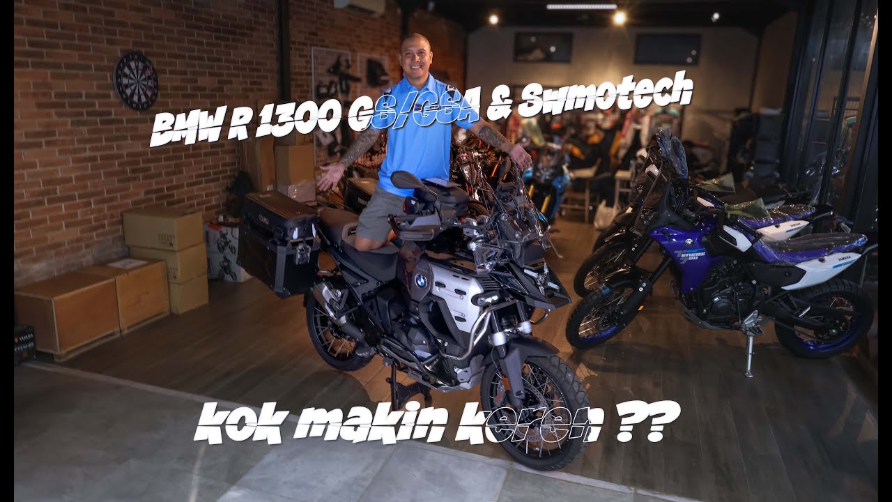 BMW R 1300 GS Adventure & SW Motech accessories , kok jadi makin keren ?