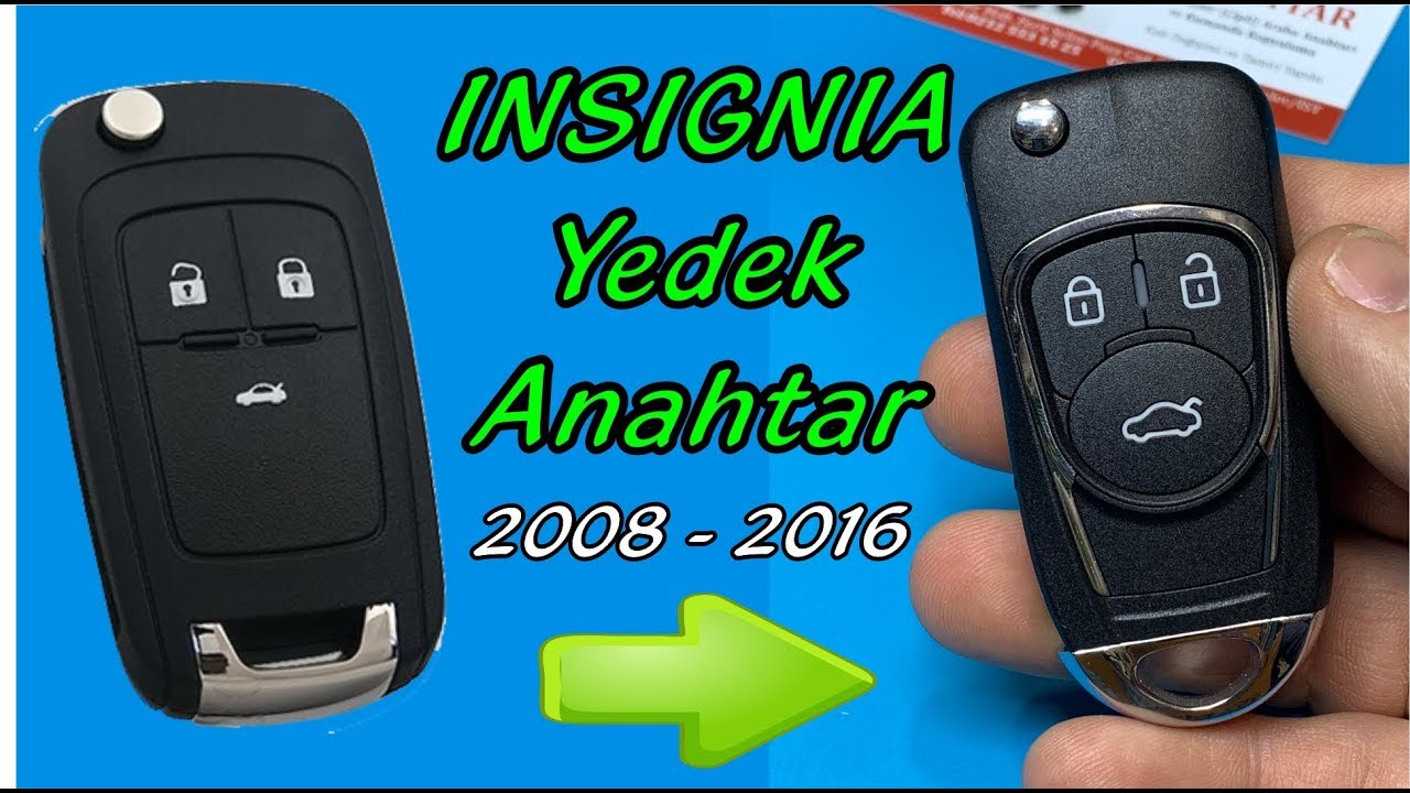 OPEL INSIGNIA YEDEK ANAHTAR YAPIMI | Çoğaltma Kodlama Kopyalama | AK OTO ANAHTAR