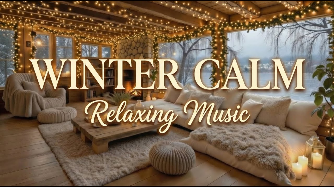 Warm Winter Night | Calm Jazz Music for Focus & Reading