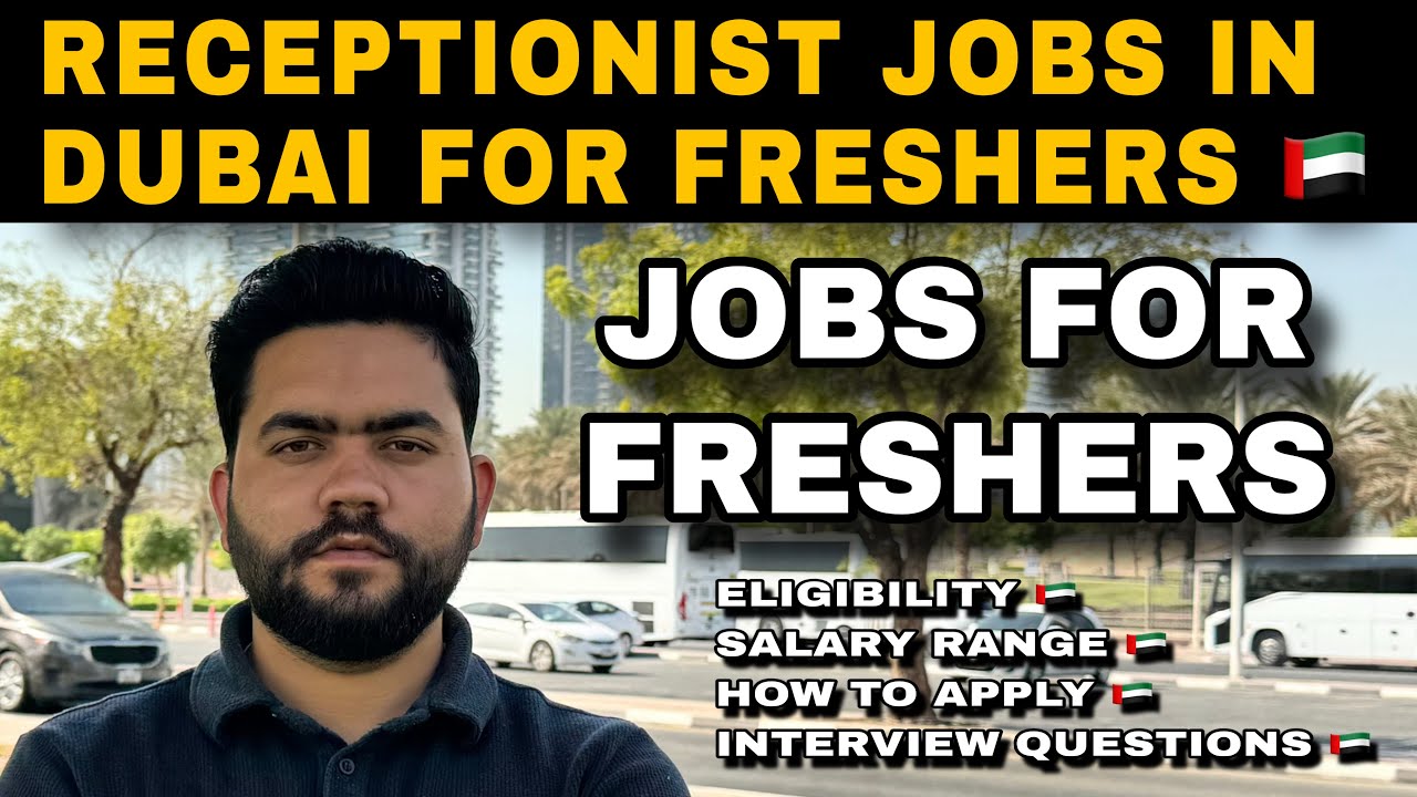 Receptionist Jobs in Dubai 2025 | Salary, Requirements, Visa, Companies & Full Guide