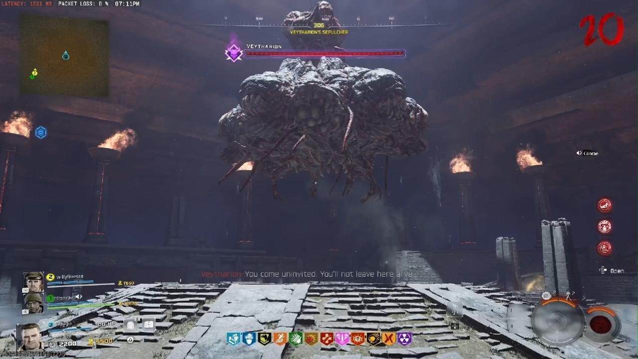 Ashes of the Damned Easter Egg Boss Fight | Call of Duty: Black Ops 7 Zombies