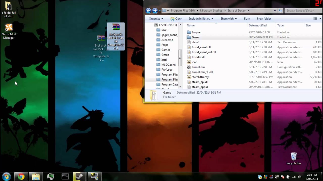 How to install mods State of Decay PC
