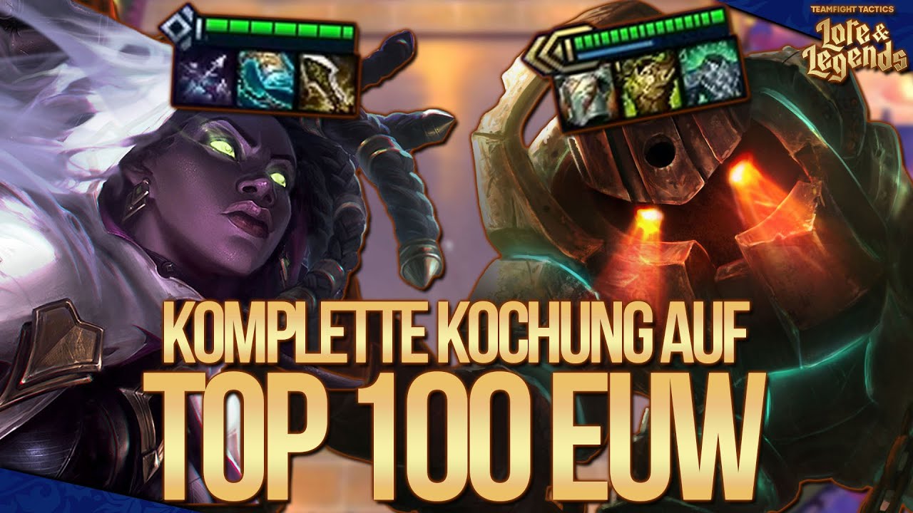 Complete cooking on Top100 EUW! | TFT Set 16 Banger 4