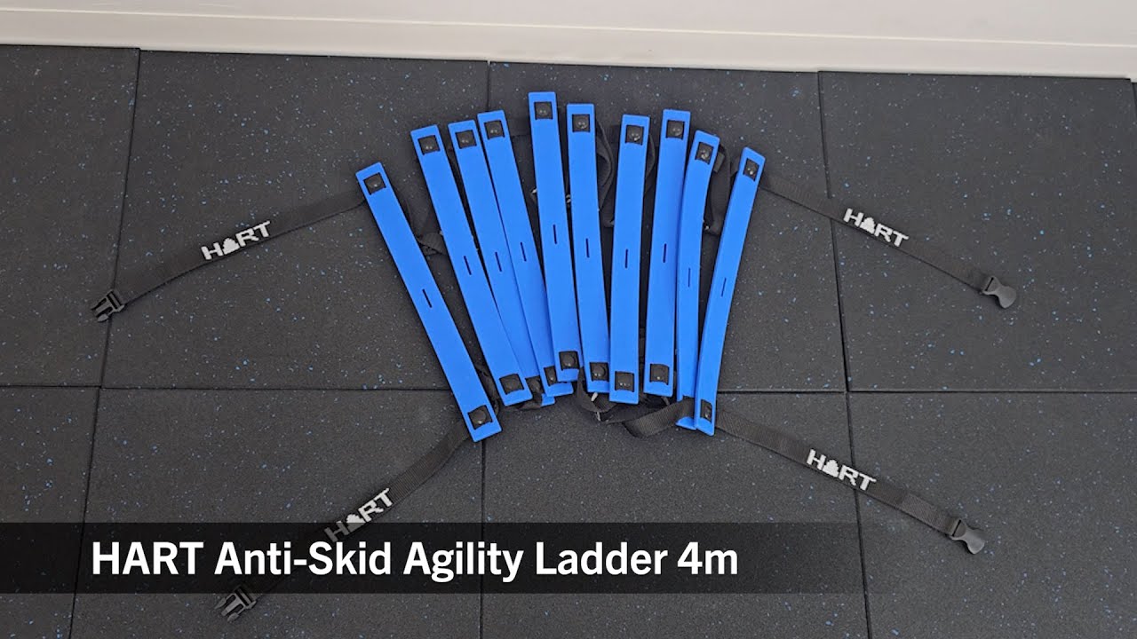 HART Anti-Skid Agility Ladders - 4m