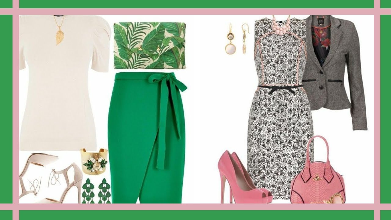 CONJUNTOS de ROPA ELEGANTES FINOS y FEMENINOS COMBINACIONES DE ROPA   ELEGANTE SOFISTICADA y FINA