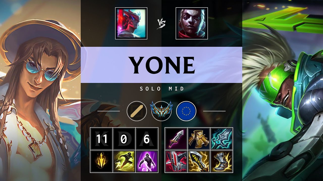 Yone Mid vs Ekko - EUW Challenger Patch 25.13