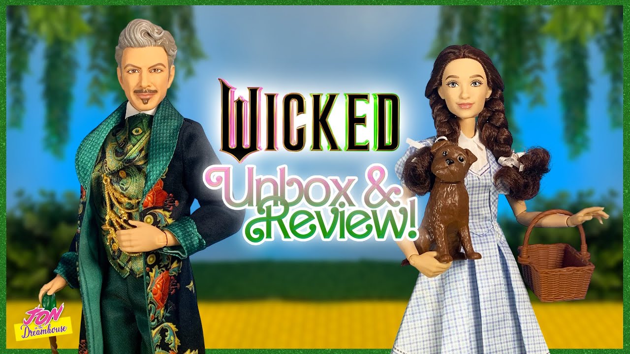 Куклы Wicked For Good — Дороти и Волшебник! ✨ | Джон в Доме Мечты | Распаковка и обзор