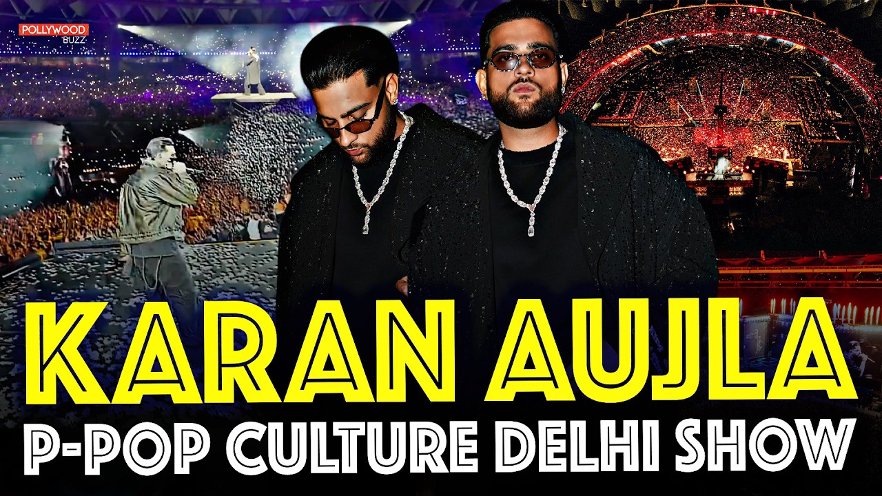Karan Aujla Live in Delhi | P Pop Culture Show Highlights | Punjabi Singer