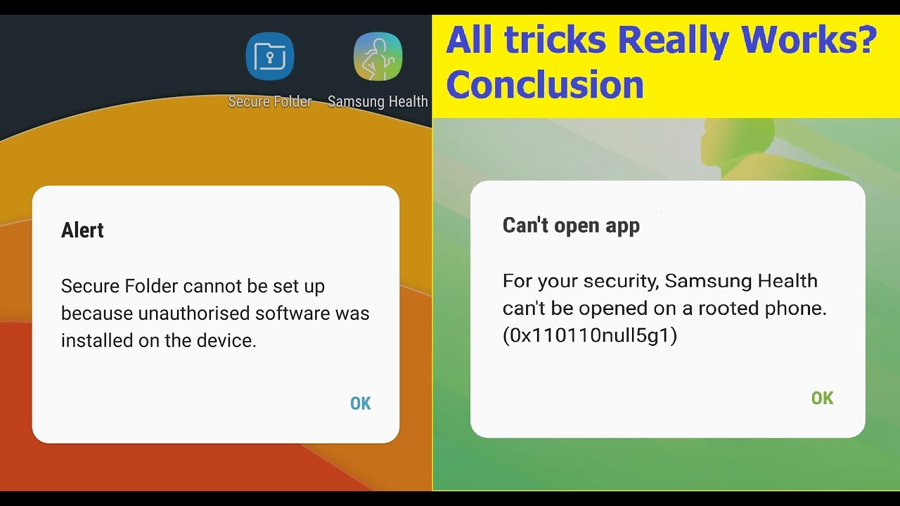 Really? Fixing Unauthorised Software Was Installed Secure Folder S Health
