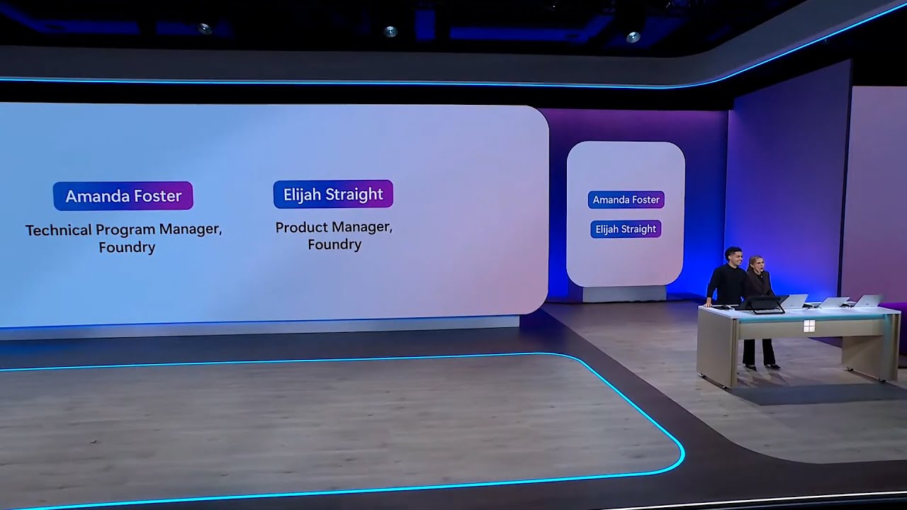 Microsoft Build 2025 Keynote | Amanda Foster and Elijah Straight Demo