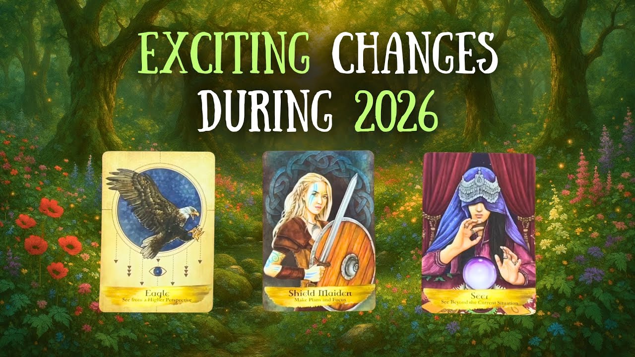 🔮 Pick a Card 🔮 What’s Changing for You in 2026? ✨ Your Year Ahead Tarot Reading
