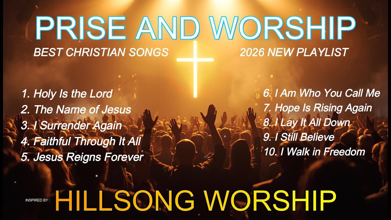 Best Praise and Worship Songs 2026 | Top Christian Church Worship Music (Hillsong worship Style)