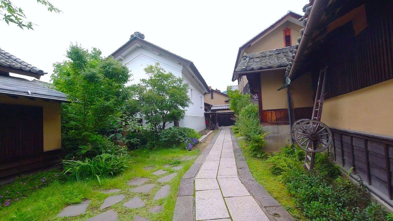 Nagano Walk - Obuse - 4K