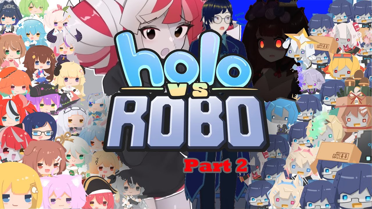 Holo vs Robo (part 2). Oh no, not her too!!