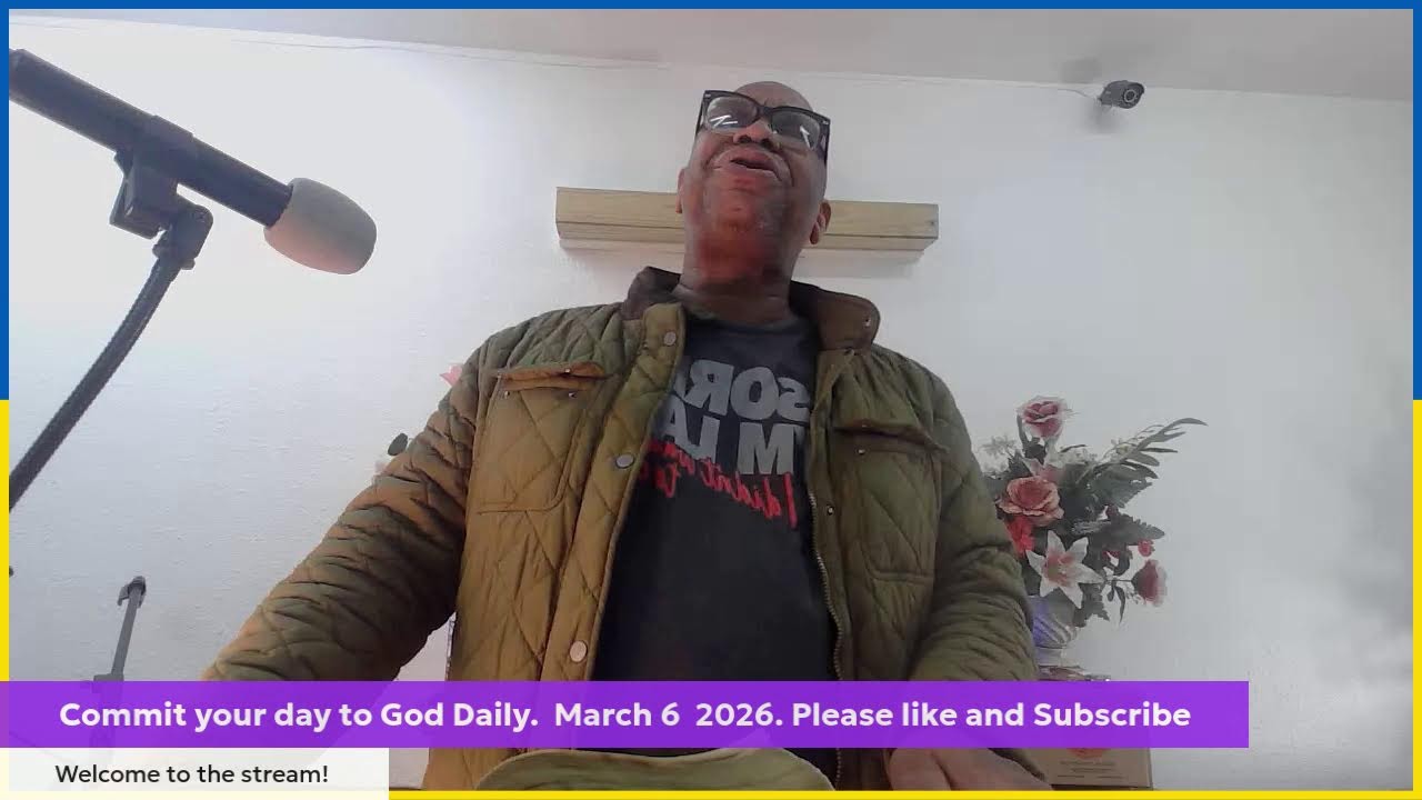 Start your day with Morning Prayer Friday 3/6  2026