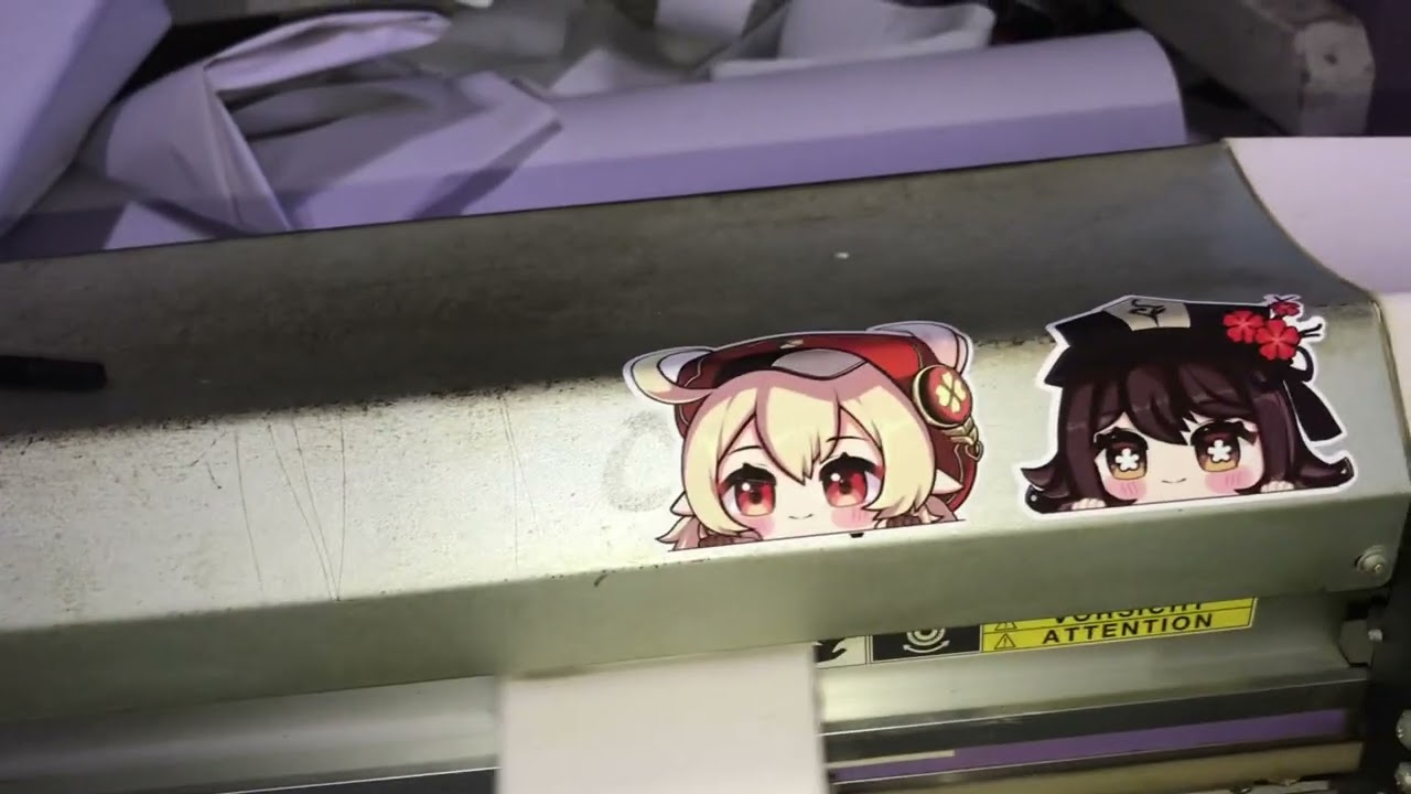 MIMAKI | CG 60 SR iii | test running cutting contour | part 1