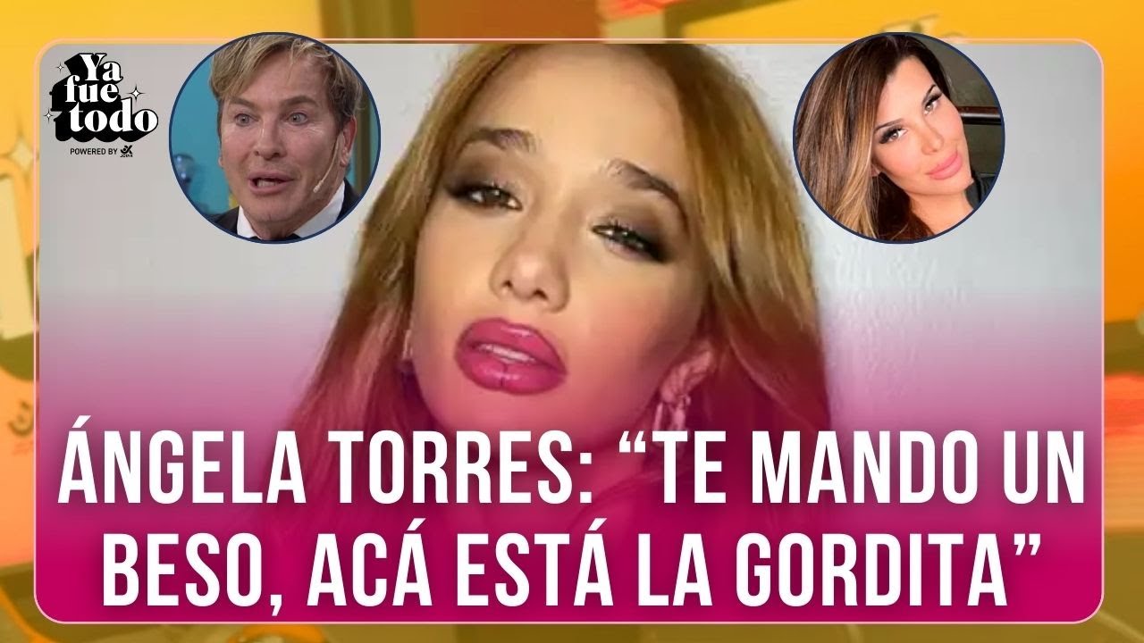 ÁNGELA TORRES Y UNA FUERTE POLÉMICA CON GUIDO SÜLLER Y CHARLOTTE CANIGGIA