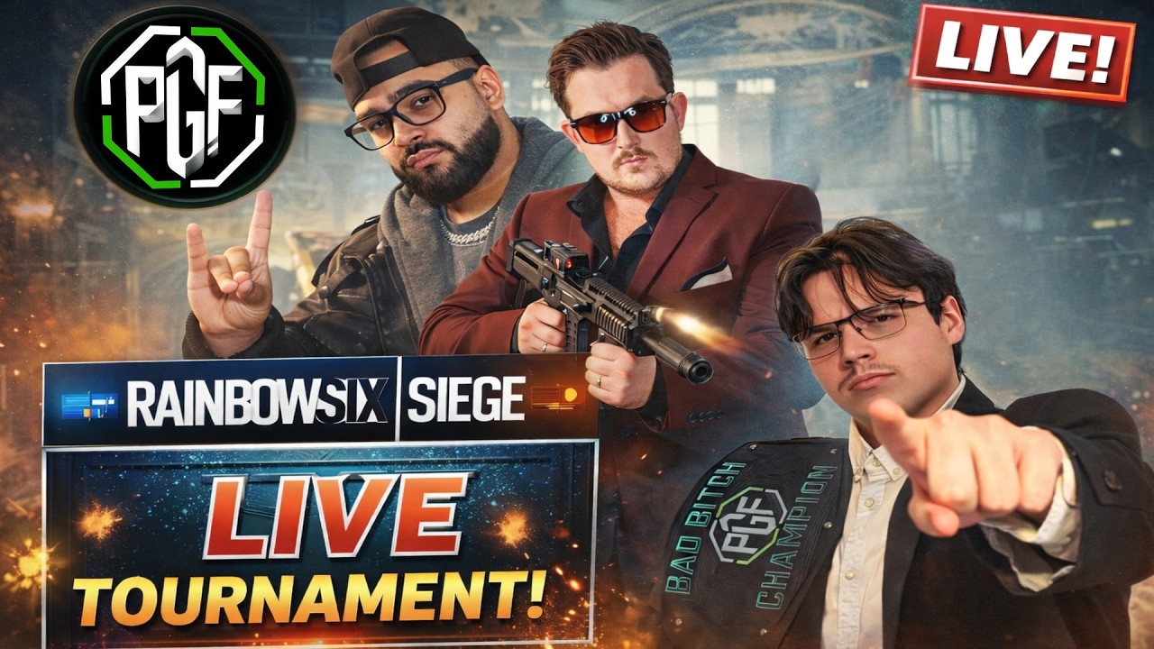 🔴 PGF LIVE - RAINBOW 6 SIEGE 2026 MAIN EVENT
