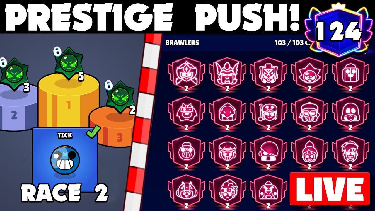 Formula Brawl Race 2 | Престиж [124] Гринд в Brawl Stars | используйте код: stormi