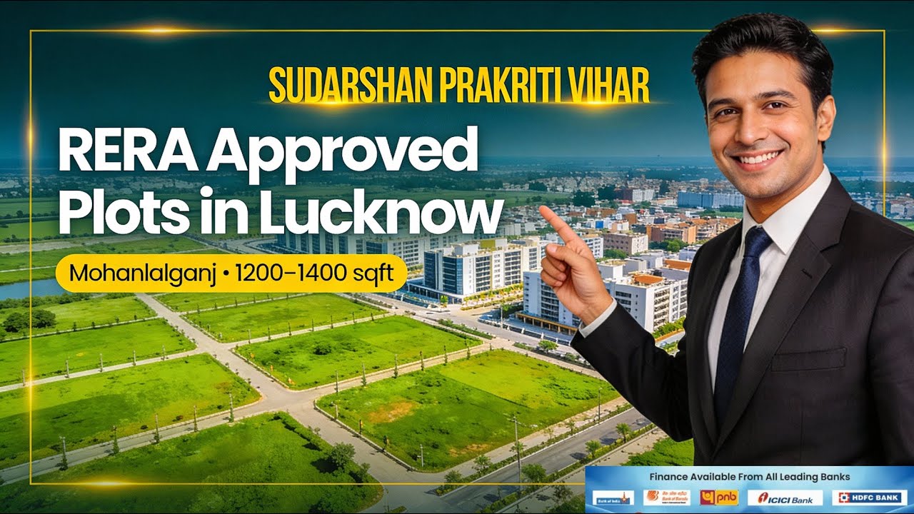 Plot for sale in Mohanlalganj Lucknow | LDA approved plots in Raebareli Road Lucknow | RERA Approved