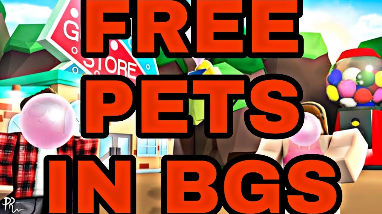 Giving Free Pets In Bubble Gum Simulator