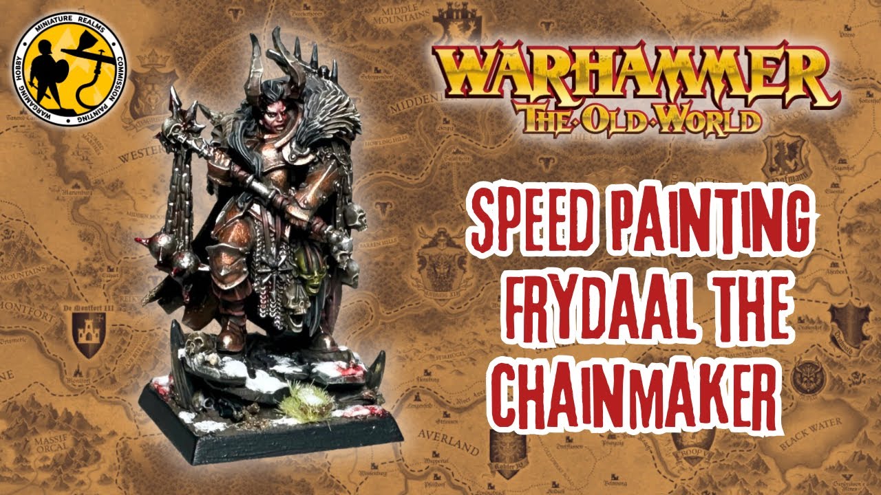 Warhammer: The Old World | Warriors of Chaos | Painting Frydaal The Chainmaker | Tutorial