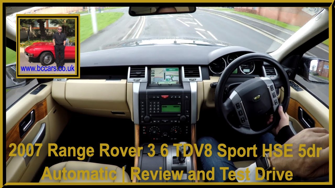 2007 Range Rover 3 6 TDV8 Sport HSE 5dr Automatic | Review and Test Drive