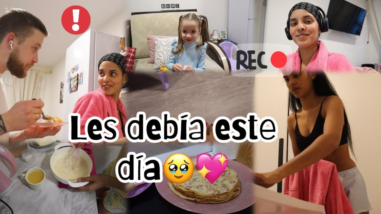 Les debia este vlog😌lavando la ropa de mi mamá💖la semana del blini🥞 les hice algo diferente✅