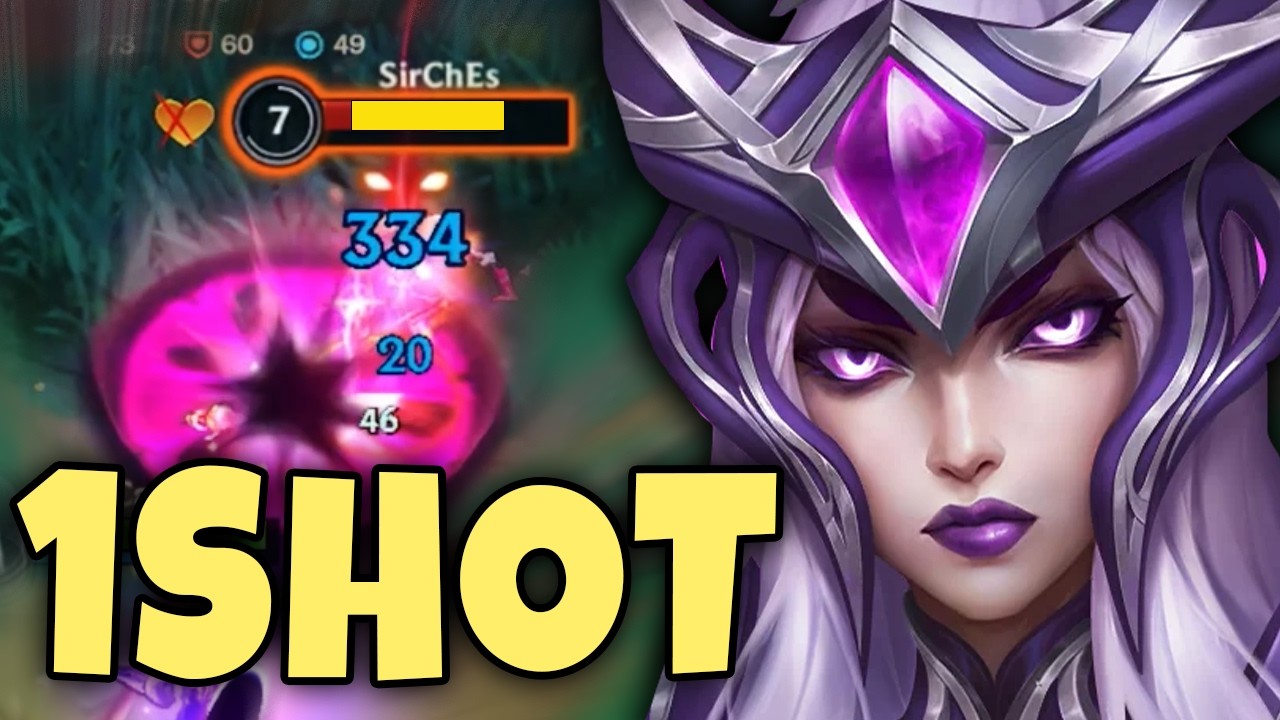 Wild Rift Syndra is OP! One Shot Combo Delete
