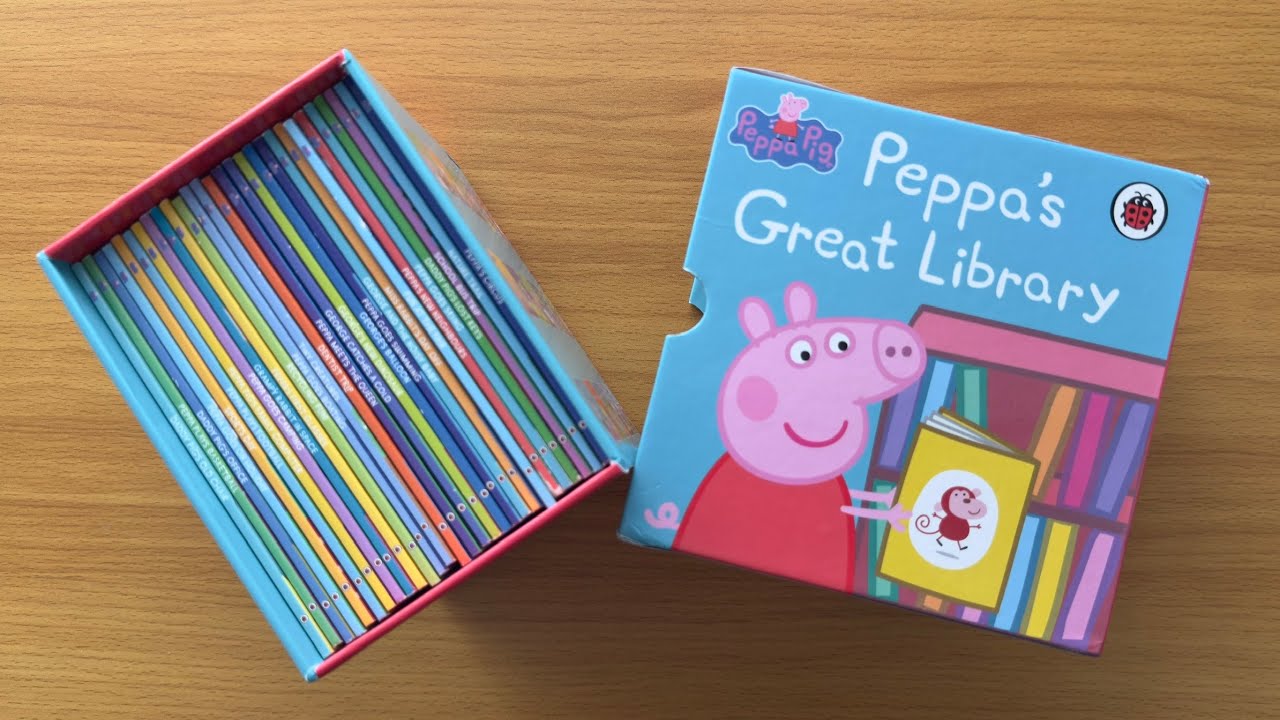 Peppa’s Great Library Collection: 30 Peppa Pig Storybooks - Read Aloud Books for Children