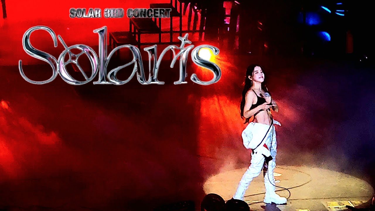 2025/11/30 Solaris in Taipei TICC: Solar solo 頌樂 in 台北國際會議中心 #mamamoo #solar