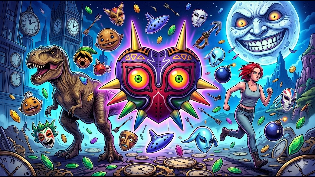 Os Bastidores Caóticos de ZELDA: MAJORA'S MASK