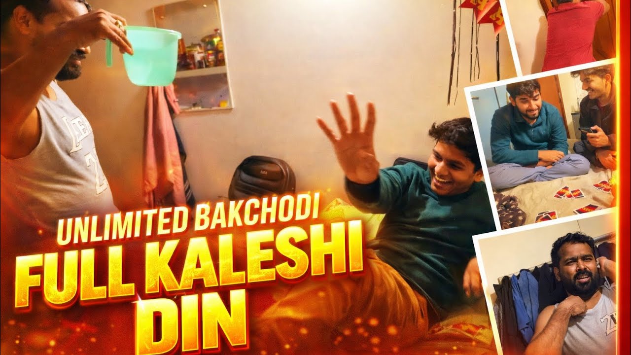 AAJ TOG FULL KALESH HO GAYA! 🥹🤯 UNLIMITED BAJCHODI VLOG 🤣