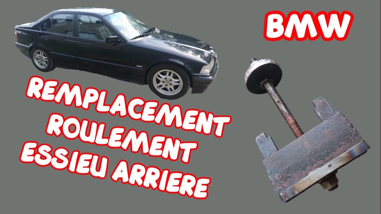 BMW E36 Remplacement roulement arrière