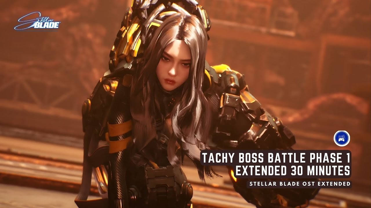 Tachy Boss Battle Phase 1 BGM - Upbeat Stellar Blade OST Extended 30 min [4K HQ]