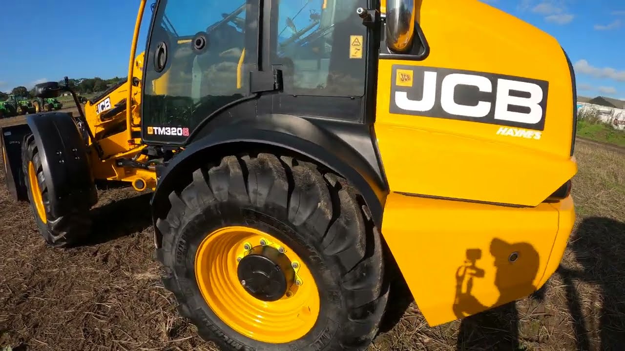 2024 JCB TM320S 4.8 Litre 4-Cyl Diesel Articulated Telehandler (150 HP) Haynes Newbury