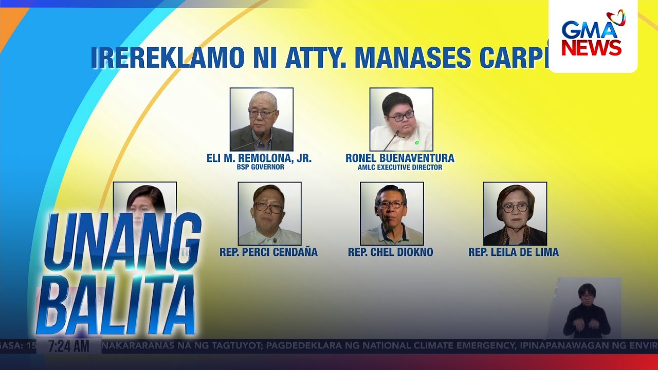 Panayam kay Atty. Peter Paul Danao, abogado ni Atty. Manases Carpio (April 27, 2026)  | Unang Hirit