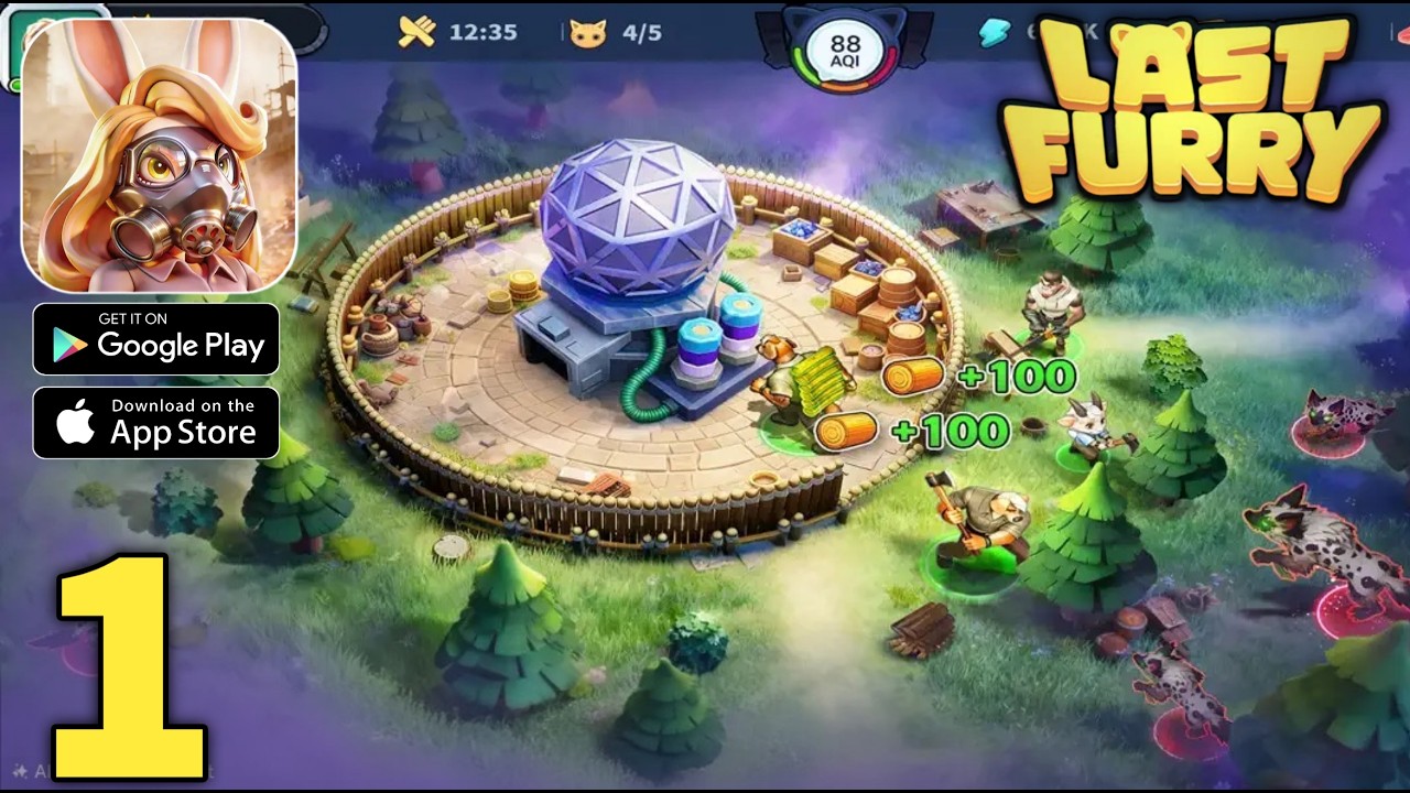 Last Furry Survival Gameplay Walkthrough Part 1 (Android, iOS)