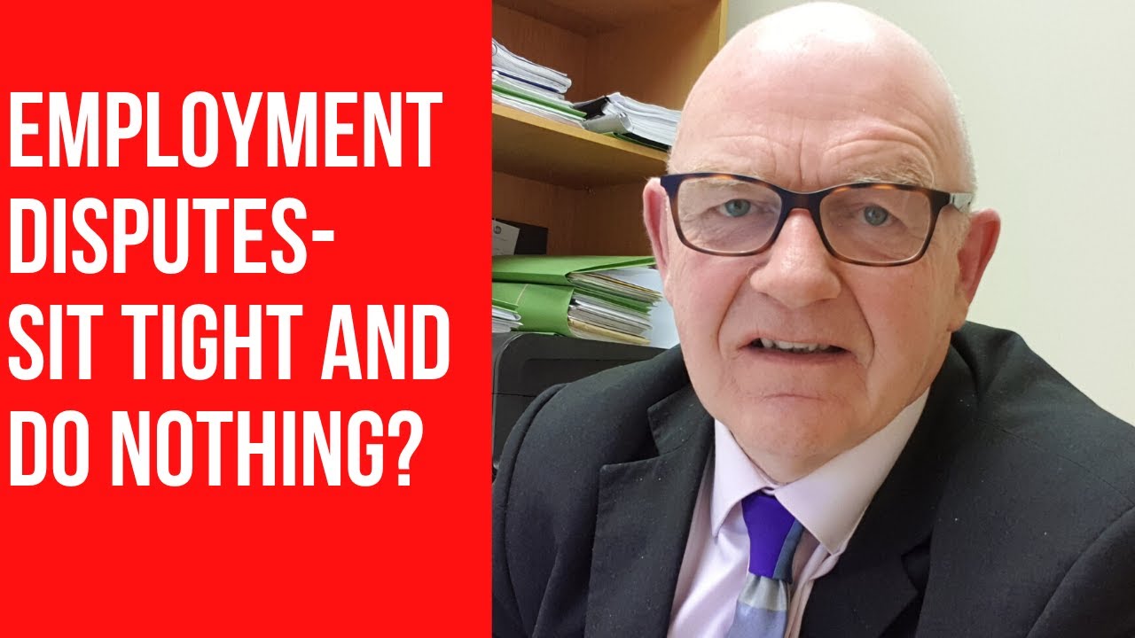 Employment Disputes-Doing Nothing is Sometimes the Best Strategy