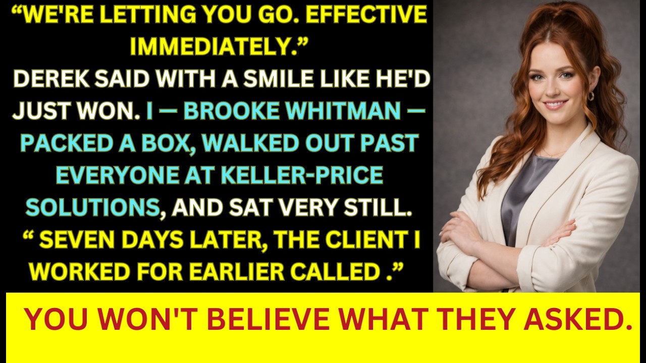 Boss Fired Me One Week Before My Commission Was Due — What Happened Next Shocked Him