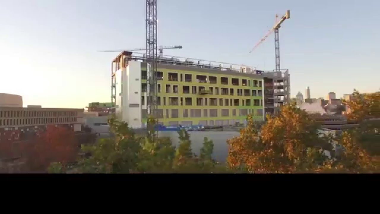 Dell Medical School Construction Site: Drone Flyover Footage, 2015