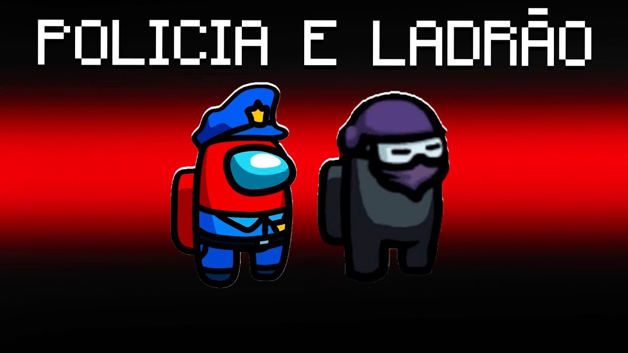 Among Us POLÍCIA E Ladrão (fuja)